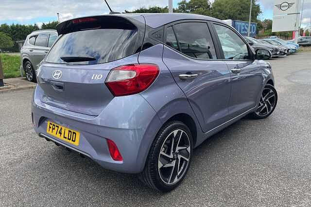 Hyundai I10 Premium [Nav] 1.0 MPi (63ps) Meta Blue