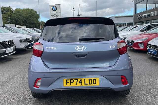 Hyundai I10 Premium [Nav] 1.0 MPi (63ps) Meta Blue