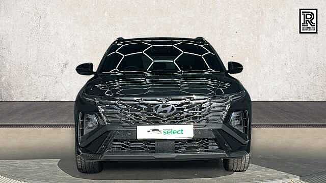 Hyundai TUCSON 1.6T N Line S SUV 5dr Petrol Hybrid Auto Euro 6 (s/s) (239 ps) Black