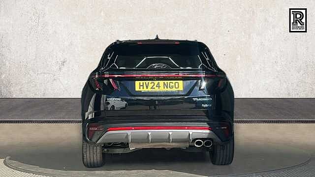 Hyundai TUCSON 1.6 h T-GDi N Line SUV 5dr Petrol Hybrid Auto Euro 6 (s/s) (230 ps) Black