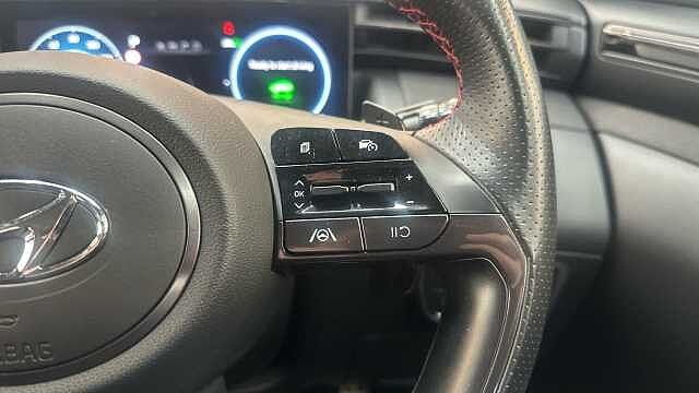 Hyundai TUCSON 1.6 h T-GDi N Line SUV 5dr Petrol Hybrid Auto Euro 6 (s/s) (230 ps) Black