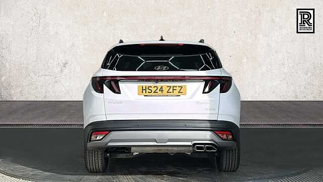 Hyundai TUCSON 1.6 T-GDi Premium SUV 5dr Petrol Hybrid Auto Euro 6 (s/s) (215 ps) Atlas White