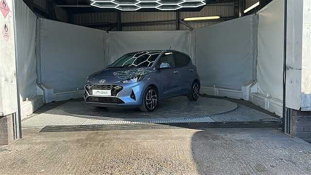 Hyundai I10 1.2 Premium Hatchback 5dr Petrol Auto Euro 6 (s/s) (79 ps) Meta Blue