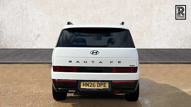 Hyundai SANTA FE 1.6 T-GDi 13.8kWh Calligraphy SUV 5dr Petrol Plug-in Hybrid Auto 4WD Euro 6 (s/s Creamy White Pearl