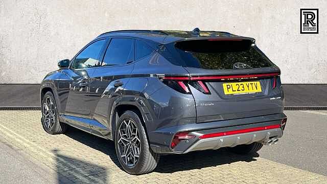 Hyundai TUCSON 1.6 T-GDi MHEV N Line SUV 5dr Petrol Hybrid DCT Euro 6 (s/s) (150 ps) Grey