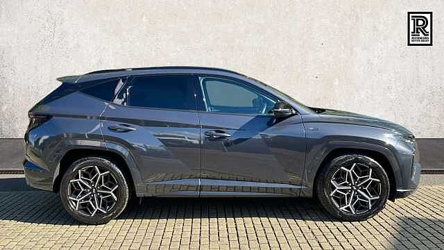 Hyundai TUCSON 1.6 T-GDi MHEV N Line SUV 5dr Petrol Hybrid DCT Euro 6 (s/s) (150 ps) Grey