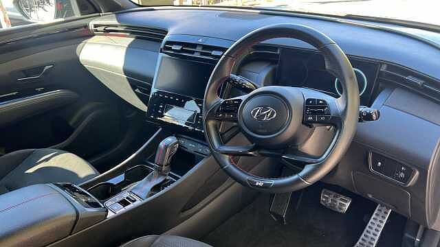Hyundai TUCSON 1.6 T-GDi MHEV N Line SUV 5dr Petrol Hybrid DCT Euro 6 (s/s) (150 ps) Grey