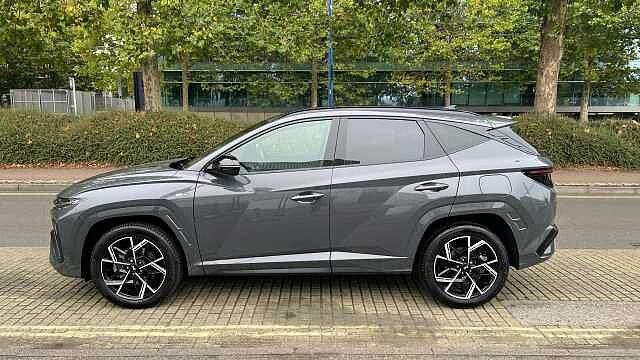 Hyundai TUCSON 1.6T Hybrid N Line Edition SUV 5dr Petrol Hybrid Auto Euro 6 (s/s) (239 ps) ECOTRONIC GREY