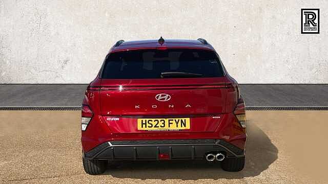 Hyundai KONA 1.6 h-GDi N Line SUV 5dr Petrol Hybrid DCT Euro 6 (s/s) (141 ps) Ultimate Red