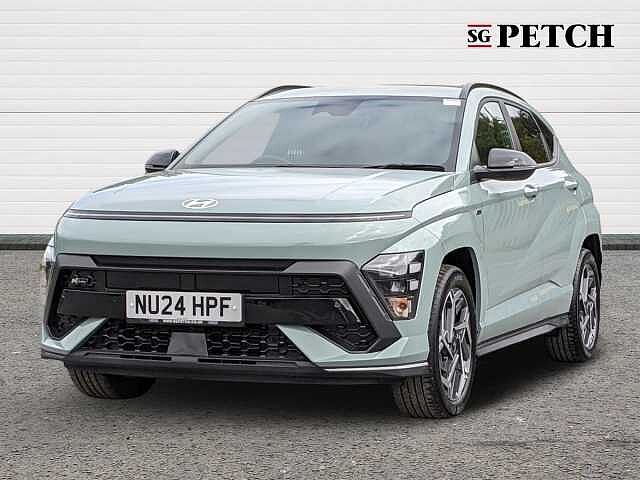 Hyundai KONA 1.6 GDi Hybrid N Line 5dr DCT Green