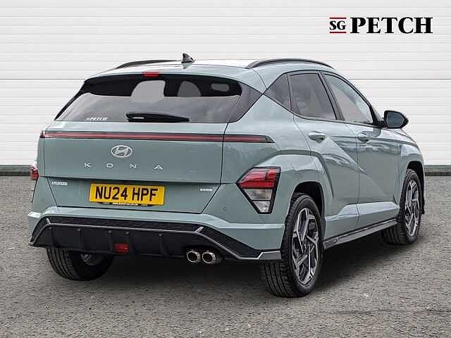 Hyundai KONA 1.6 GDi Hybrid N Line 5dr DCT Green