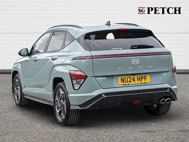 Hyundai KONA 1.6 GDi Hybrid N Line 5dr DCT Green