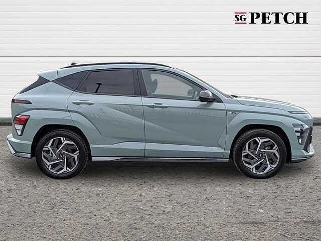 Hyundai KONA 1.6 GDi Hybrid N Line 5dr DCT Green