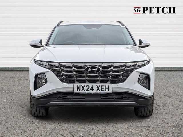 Hyundai TUCSON 1.6 TGDi Hybrid 230 Premium 5dr 2WD Auto White