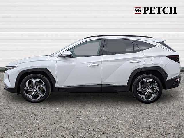 Hyundai TUCSON 1.6 TGDi Hybrid 230 Premium 5dr 2WD Auto White