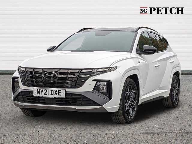 Hyundai TUCSON 1.6 TGDi N Line S 5dr 2WD White