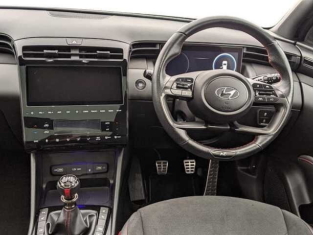 Hyundai TUCSON 1.6 TGDi N Line S 5dr 2WD White