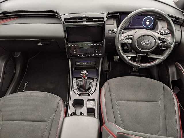 Hyundai TUCSON 1.6 TGDi N Line S 5dr 2WD White