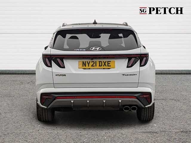 Hyundai TUCSON 1.6 TGDi N Line S 5dr 2WD White