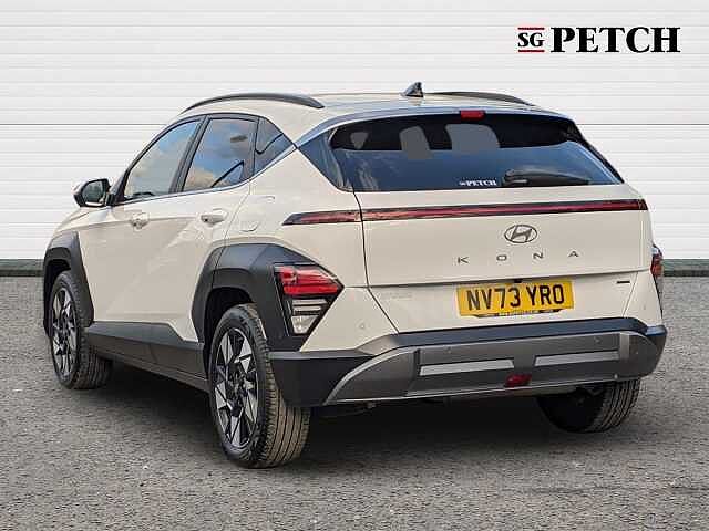 Hyundai KONA 1.6 GDi Hybrid Ultimate 5dr DCT White