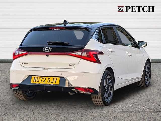 Hyundai I20 1.0T GDi 48V MHD Ultimate 5dr White