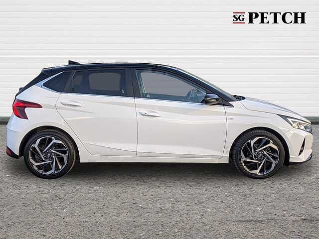 Hyundai I20 1.0T GDi 48V MHD Ultimate 5dr White