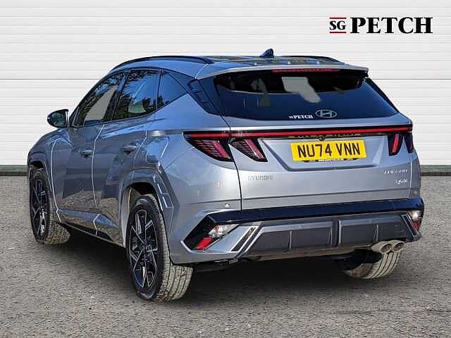 Hyundai TUCSON 1.6T Hybrid N Line 5dr Auto Silver