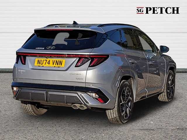 Hyundai TUCSON 1.6T Hybrid N Line 5dr Auto Silver