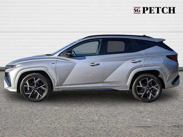 Hyundai TUCSON 1.6T Hybrid N Line 5dr Auto Silver