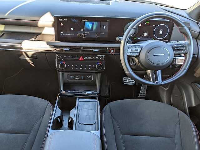 Hyundai TUCSON 1.6T Hybrid N Line 5dr Auto Silver