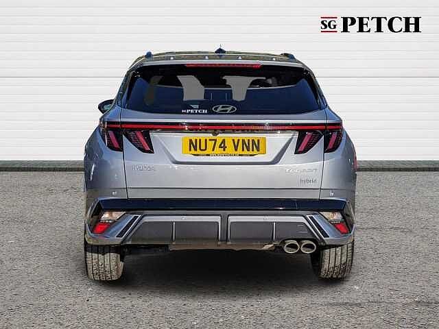 Hyundai TUCSON 1.6T Hybrid N Line 5dr Auto Silver