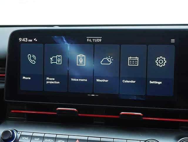 Hyundai KONA 1.6 h-GDi N Line SUV 5dr Petrol Hybrid DCT Euro 6 (s/s) (129 ps)