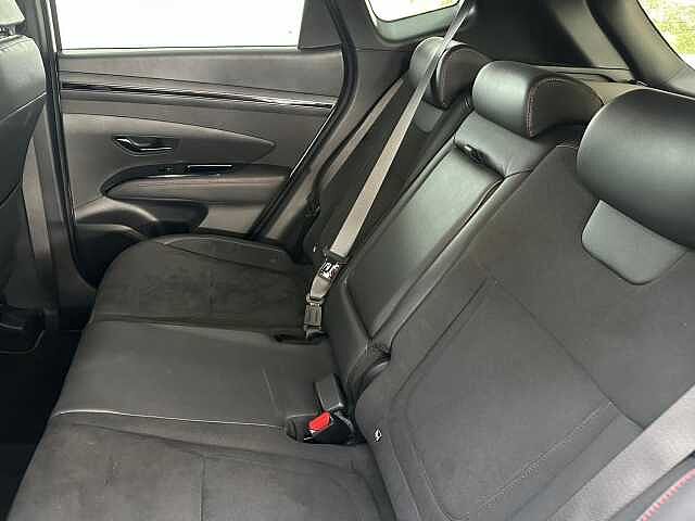 Hyundai TUCSON 1.6 h T-GDi N Line SUV 5dr Petrol Hybrid Auto Euro 6 (s/s) (230 ps) Atlas White