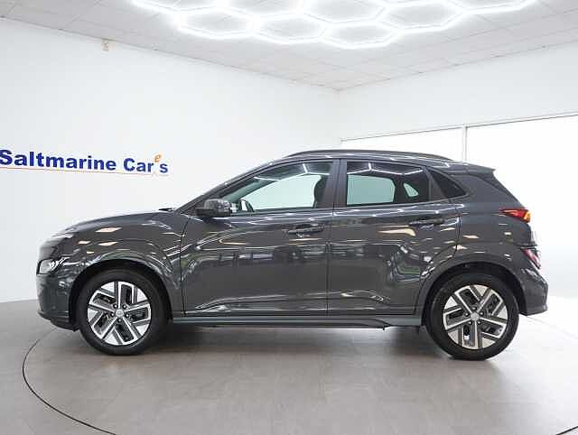 Hyundai KONA 64kWh Premium SUV 5dr Electric Auto (10.5kW Charger) (204 ps) Dark Knight Grey