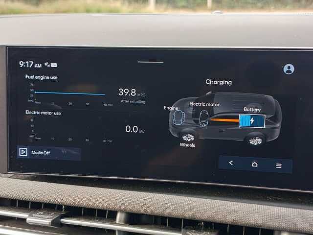 Hyundai TUCSON 1.6T Hybrid Ultimate 5dr Auto Orange
