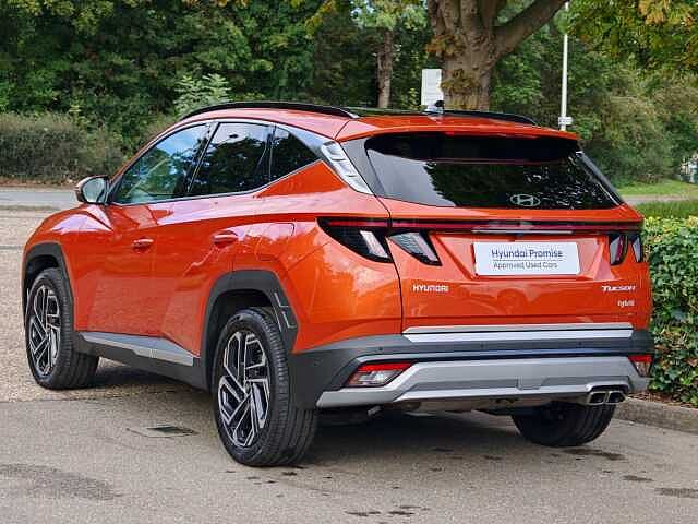 Hyundai TUCSON 1.6T Hybrid Ultimate 5dr Auto Orange
