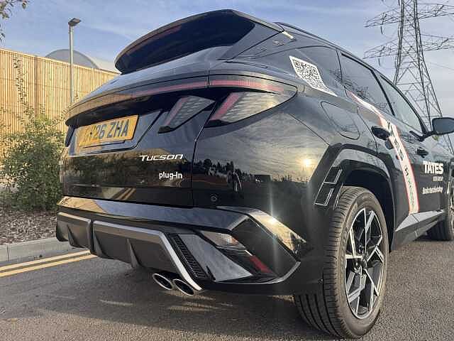 Hyundai TUCSON 1.6T 288 Plug-in Hybrid N Line Edition 5dr Auto Black