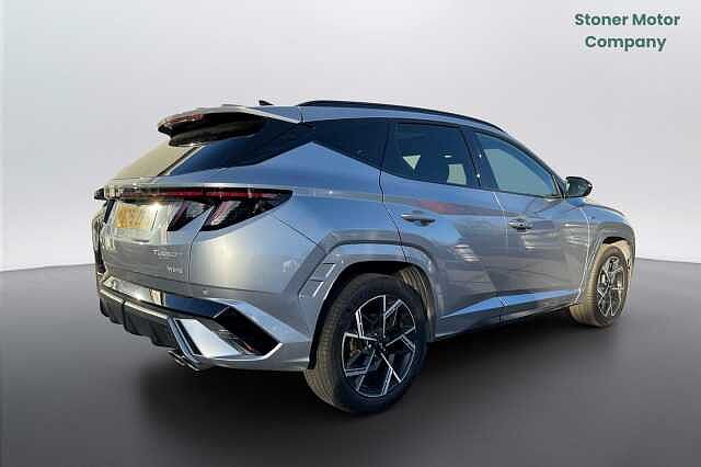 Hyundai TUCSON 1.6T Hybrid N Line S 5dr Auto Silver