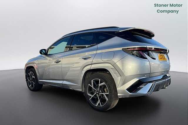 Hyundai TUCSON 1.6T Hybrid N Line S 5dr Auto Silver