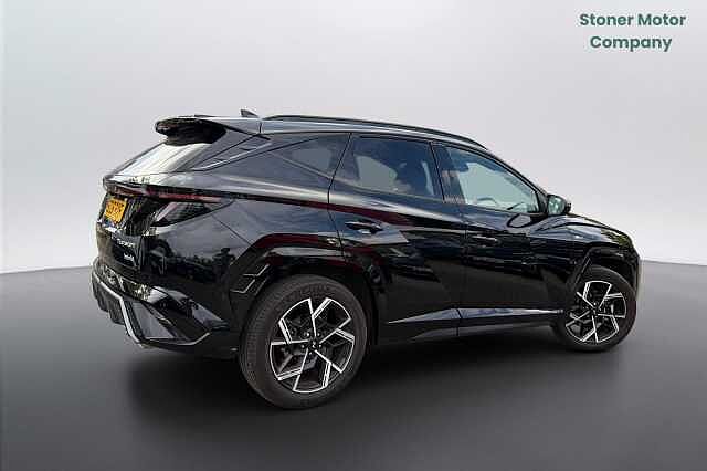 Hyundai TUCSON 1.6T 239 Hybrid N Line S 5dr Auto Black