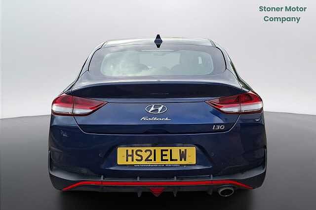 Hyundai I30 FASTBACK 1.4T GDI N Line + 5dr DCT Blue