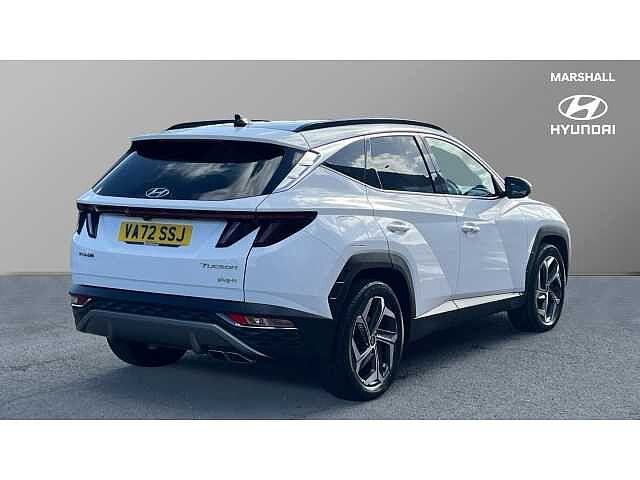 Hyundai TUCSON TUCSON 1.6 TGDi Plug-in Hybrid Ultimate 5dr 4WD Auto WHITE