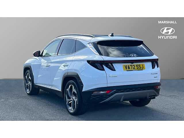 Hyundai TUCSON TUCSON 1.6 TGDi Plug-in Hybrid Ultimate 5dr 4WD Auto WHITE