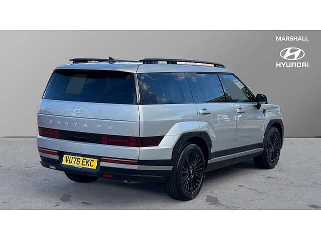 Hyundai SANTA FE SANTA FE 1.6 TGDi 239 Hybrid Ultimate 5dr 4WD Auto Typhoon Silver
