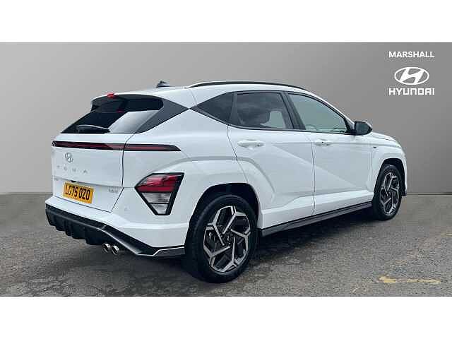 Hyundai KONA KONA 1.6 Hybrid 129 N Line 5dr DCT White