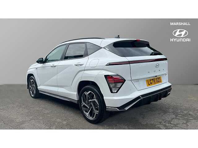 Hyundai KONA KONA 1.6 Hybrid 129 N Line 5dr DCT White