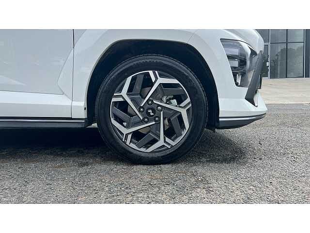 Hyundai KONA KONA 1.6 Hybrid 129 N Line 5dr DCT White