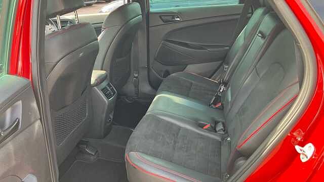 Hyundai TUCSON 1.6 TGDi 177 N Line 5dr 2WD DCT Petrol Estate Red