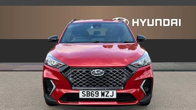 Hyundai TUCSON 1.6 TGDi 177 N Line 5dr 2WD DCT Petrol Estate Red