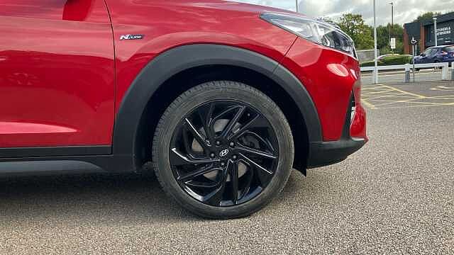 Hyundai TUCSON 1.6 TGDi 177 N Line 5dr 2WD DCT Petrol Estate Red